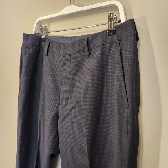 Bonobos Mens Dress Pants Marzotto Italian Wool Pattern - Size 34/34 - Picture 3 of 7